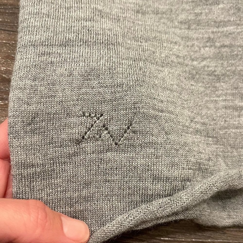 LIKE NEW! Zadig & Voltaire Happy Skull embellished wool sweater. XS. GREY. - Picture 6 of 9